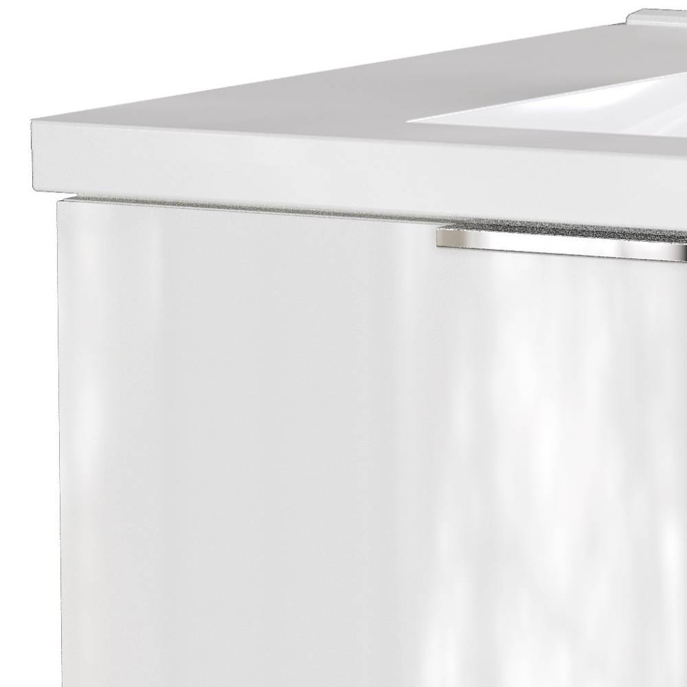 Badschrank mit Keramik-Waschbecken - Macarunas