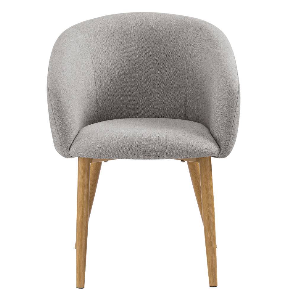 Esszimmer Armlehnenstühle in Taupe - Acsion (2er Set)