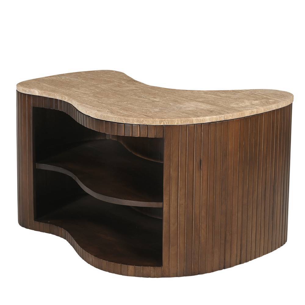Wohnzimmer Sofatisch in Hellbraun - Tanky