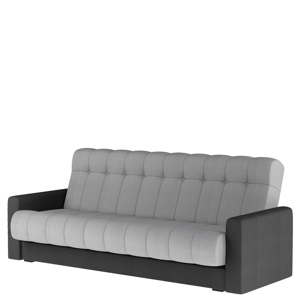 Federkern Klappcouch mit Bettkasten - Lajos