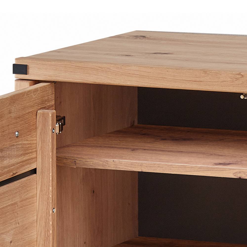 Sideboard für Schuhe in Wildeiche teilmassiv - Maineka