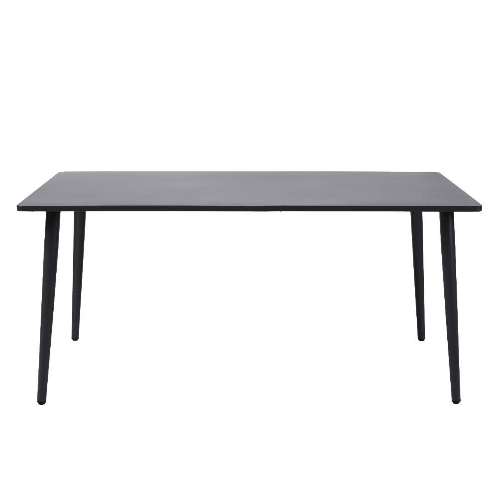Outdoor-Metalltisch in Anthrazit - Pizaras