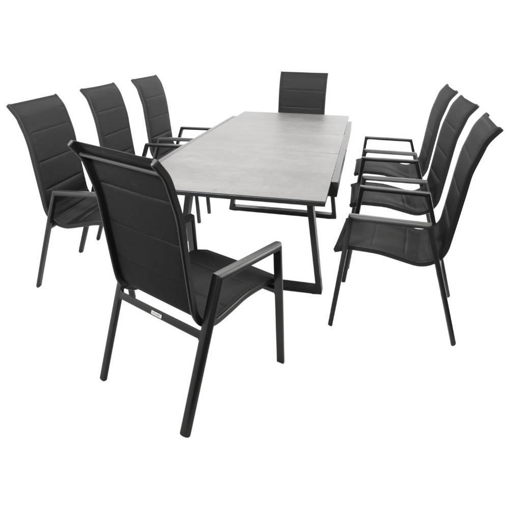 Outdoor-Essgruppe modern - Biontica (neunteilig)
