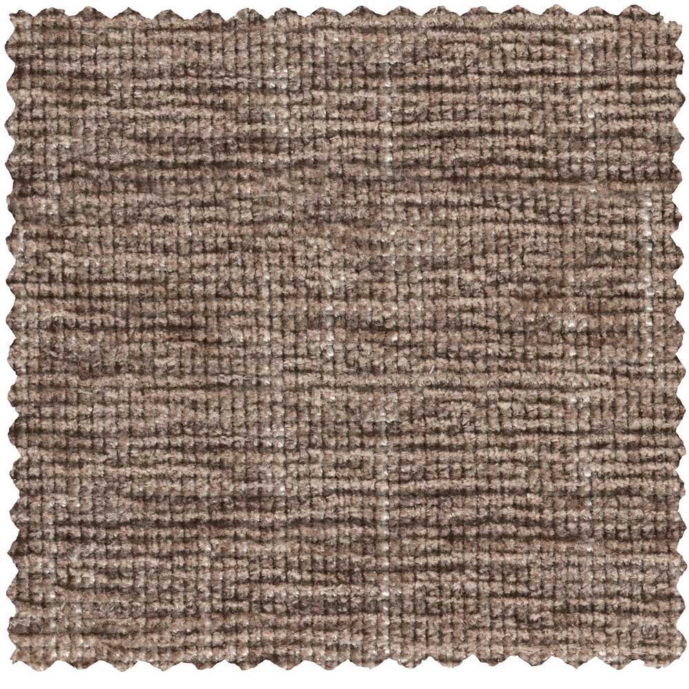 Chenille Hocker in Schlammfarben - Alamo