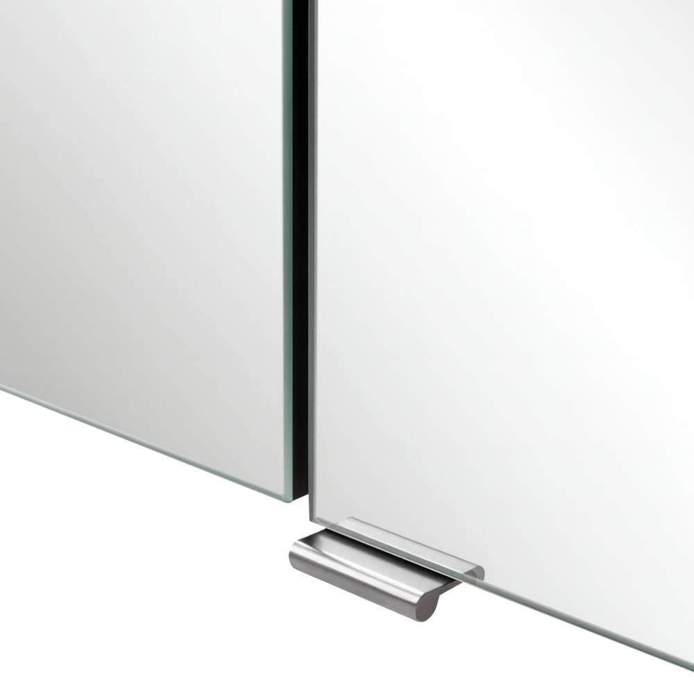 60cm Badezimmer-Spiegelschrank in Graugrün - Malivtros
