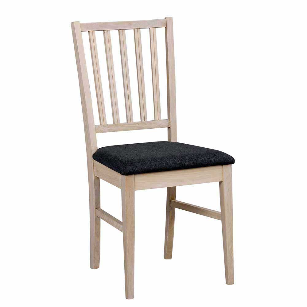 Tisch mit Verlängerung & 4 Stühlen - Pessoa (fünfteilig)