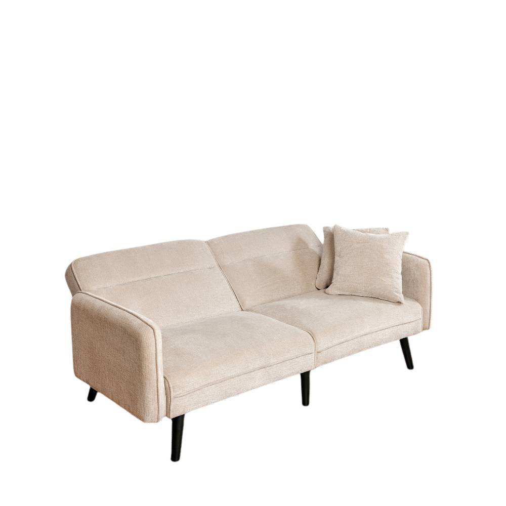 Schlafsofa in Champagner - Elzias