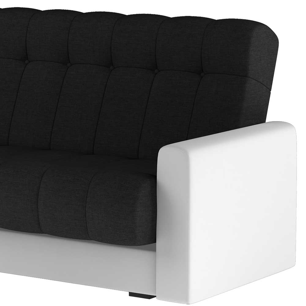 Modernes Schlafsofa mit Federkern und Bettkasten - Nene