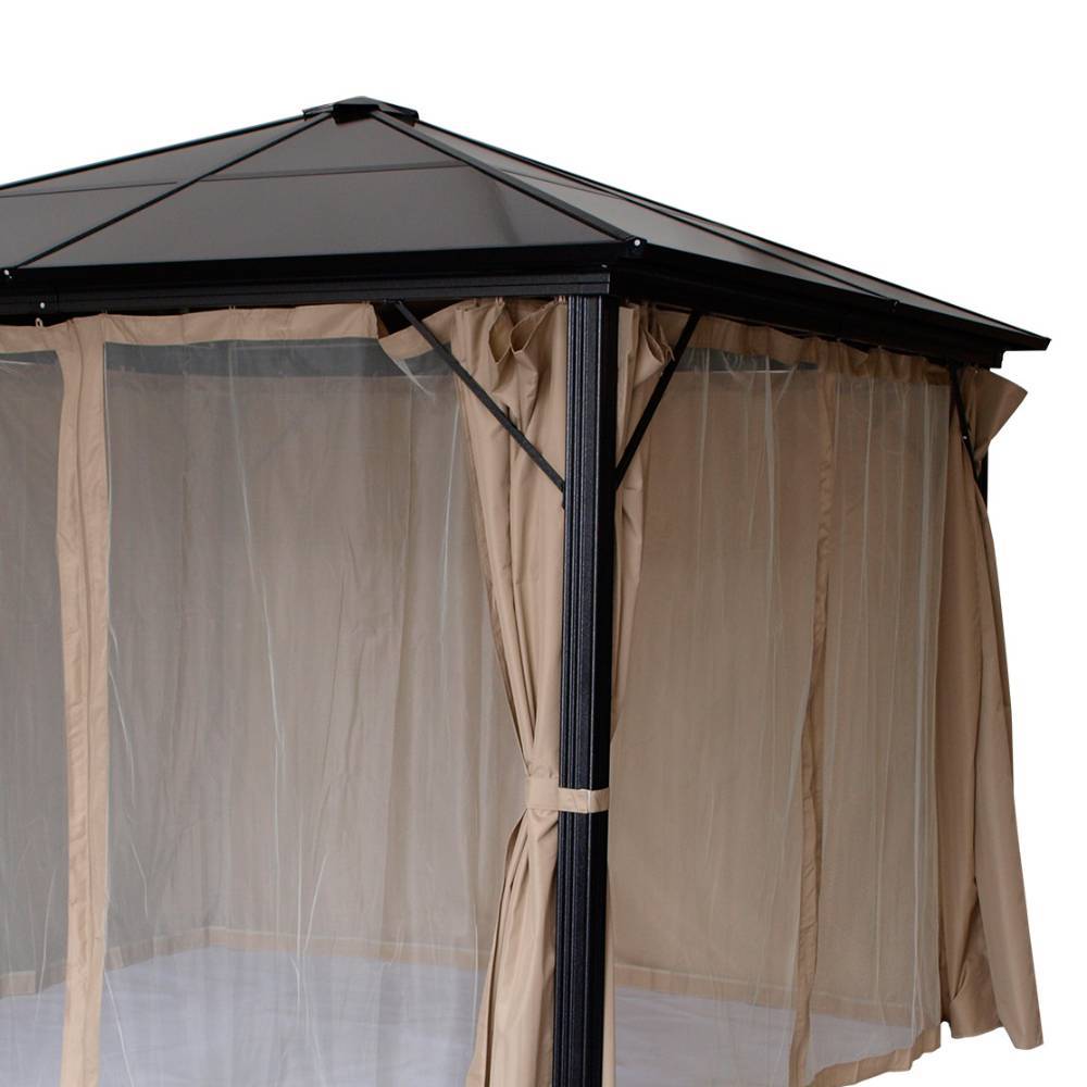 Gartenpavillon mit festem Dach - Foskany
