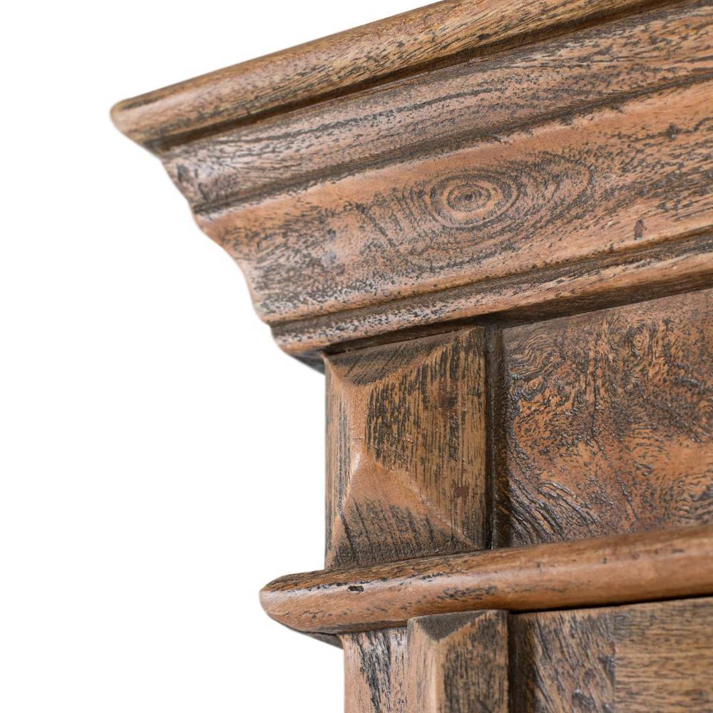 Hoher Barschrank aus Mangoholz - Montesa