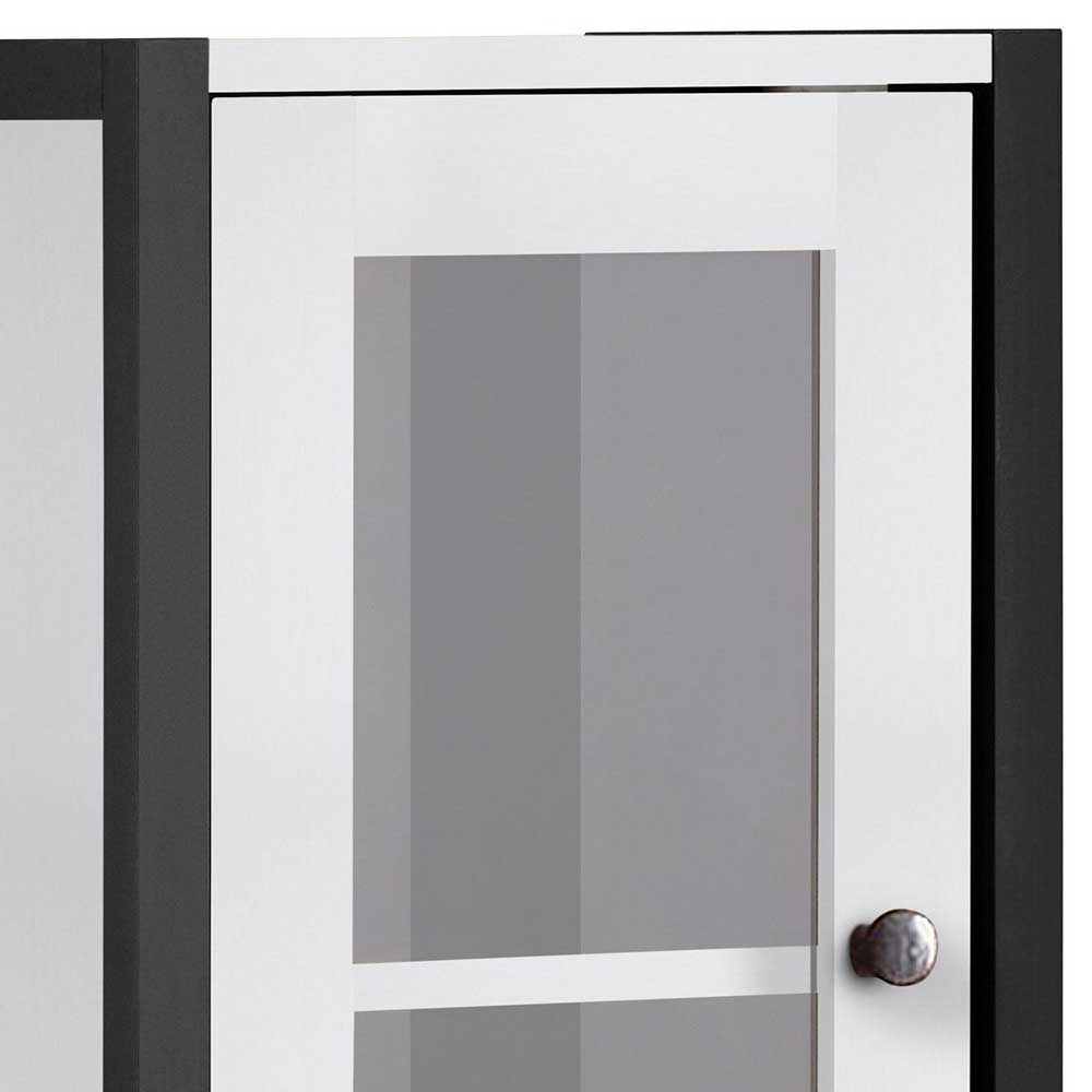 Moderner Bad Hängeschrank mit Glas Tür - Nokios