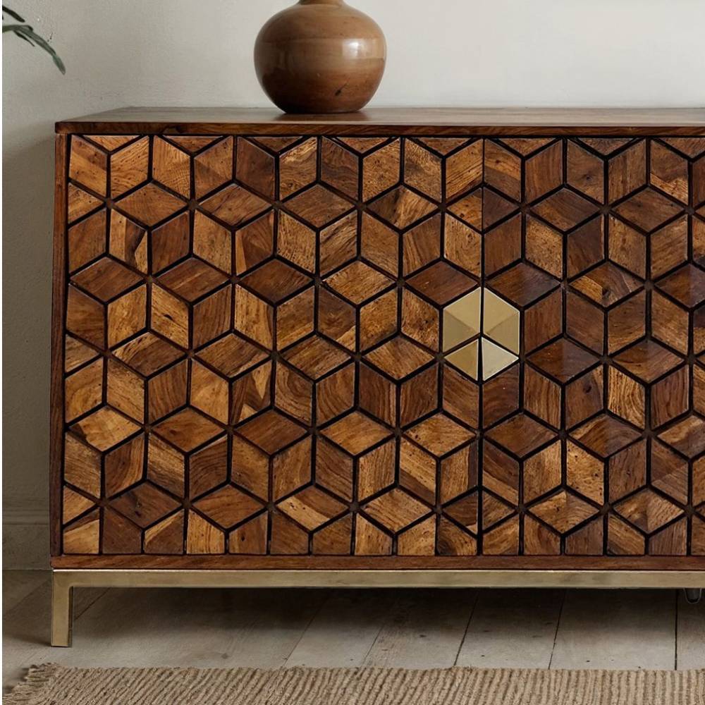 Design-Sideboard mit drei Schubladen - Runicava