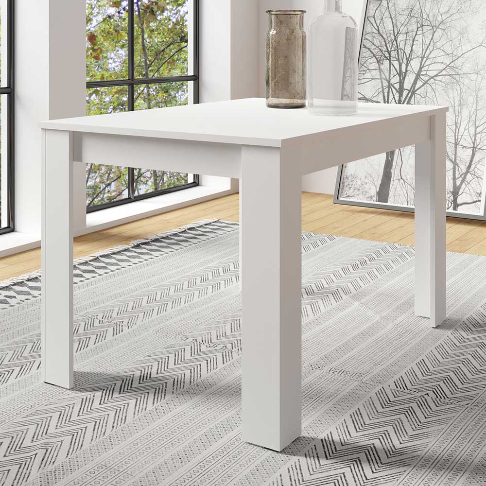 Tisch in Weiß - modernes Design - Sinvoje