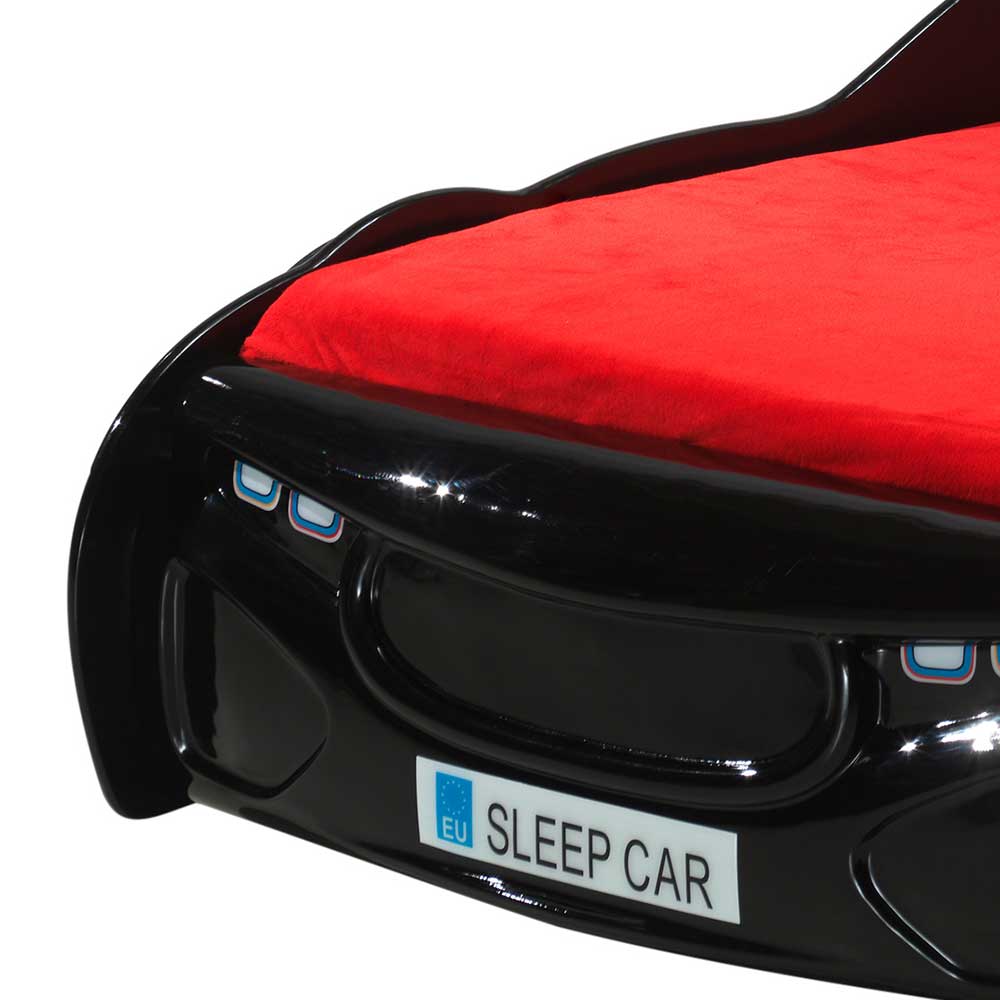 Autobett mit Matratze - Rennwagen Design - Olivo