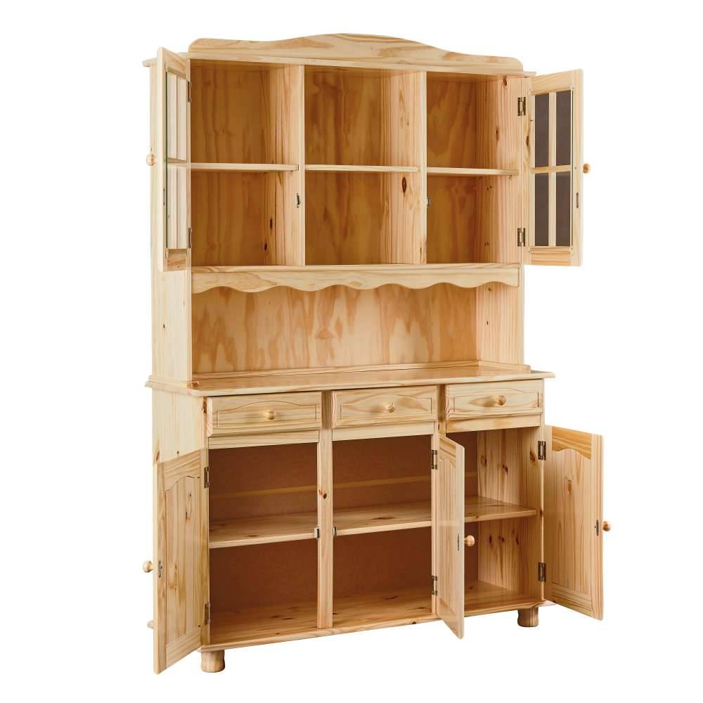 Küchenbuffet Nabrosia aus Kiefer Massivholz