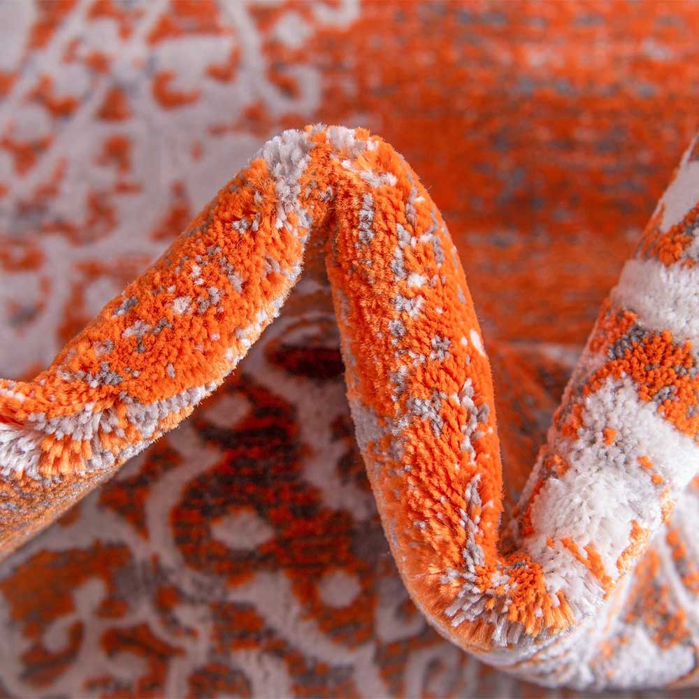 Teppich mit Orient Muster in verwaschener Optik - Epono