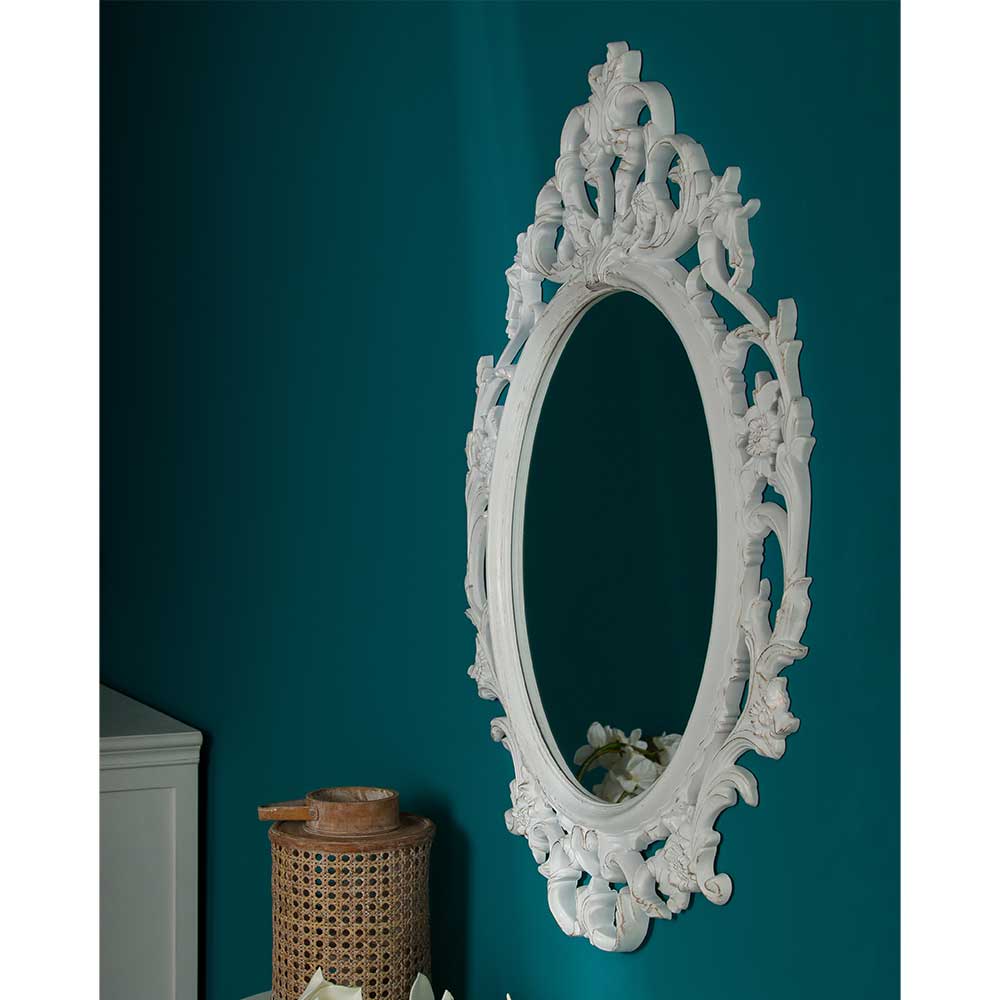 Ovaler Spiegel im Barock Design - Mendoza
