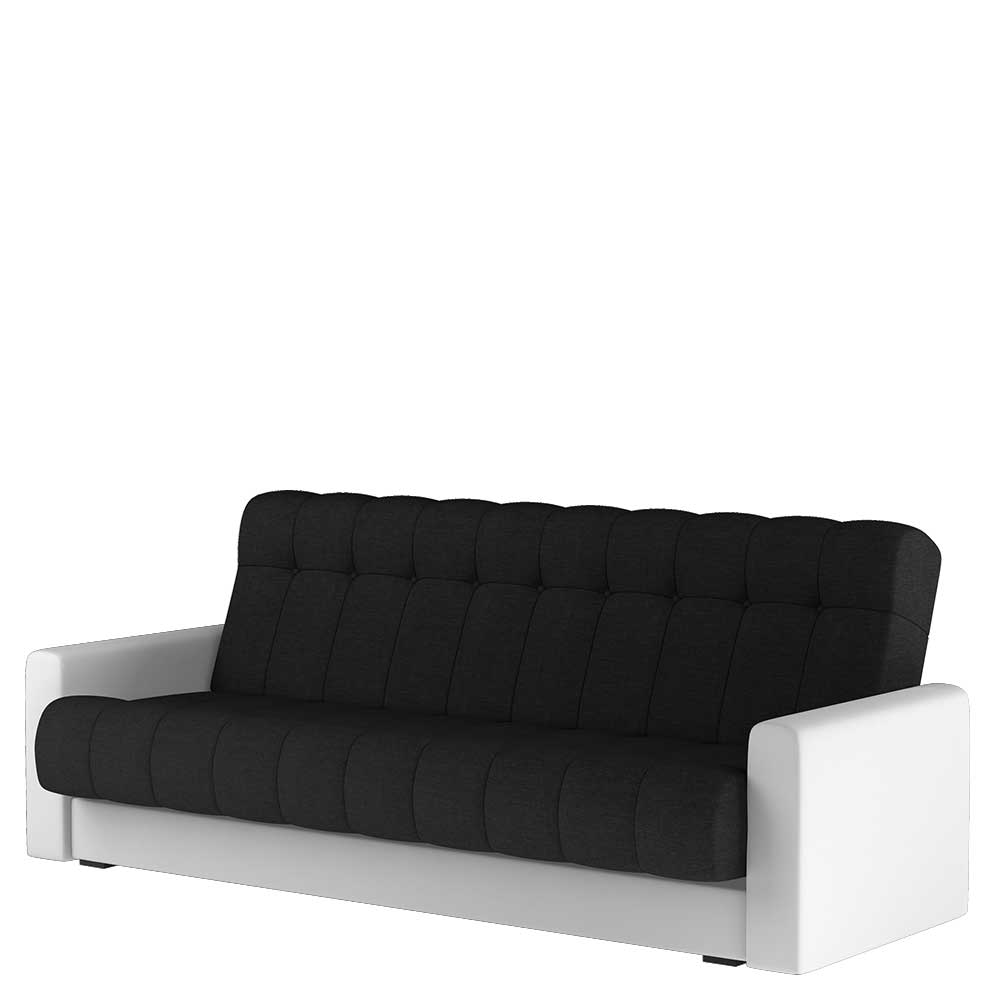 Modernes Schlafsofa mit Federkern und Bettkasten - Nene
