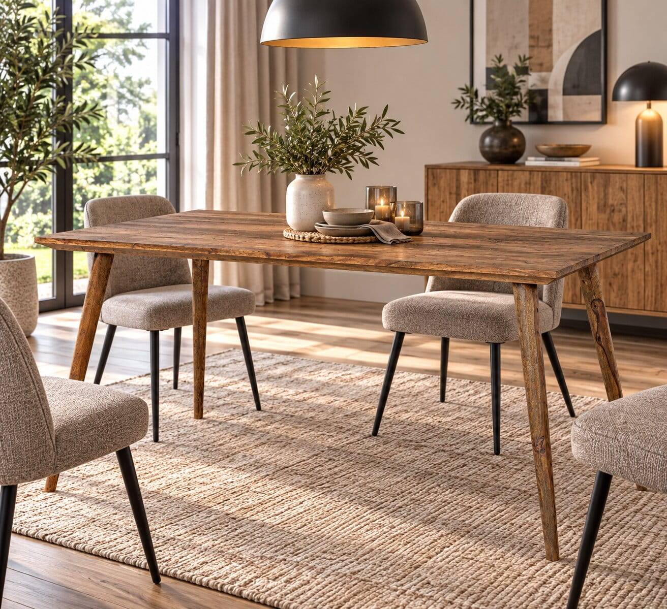 Mid-Century Tisch Cospic in rechteckig oder quadratisch