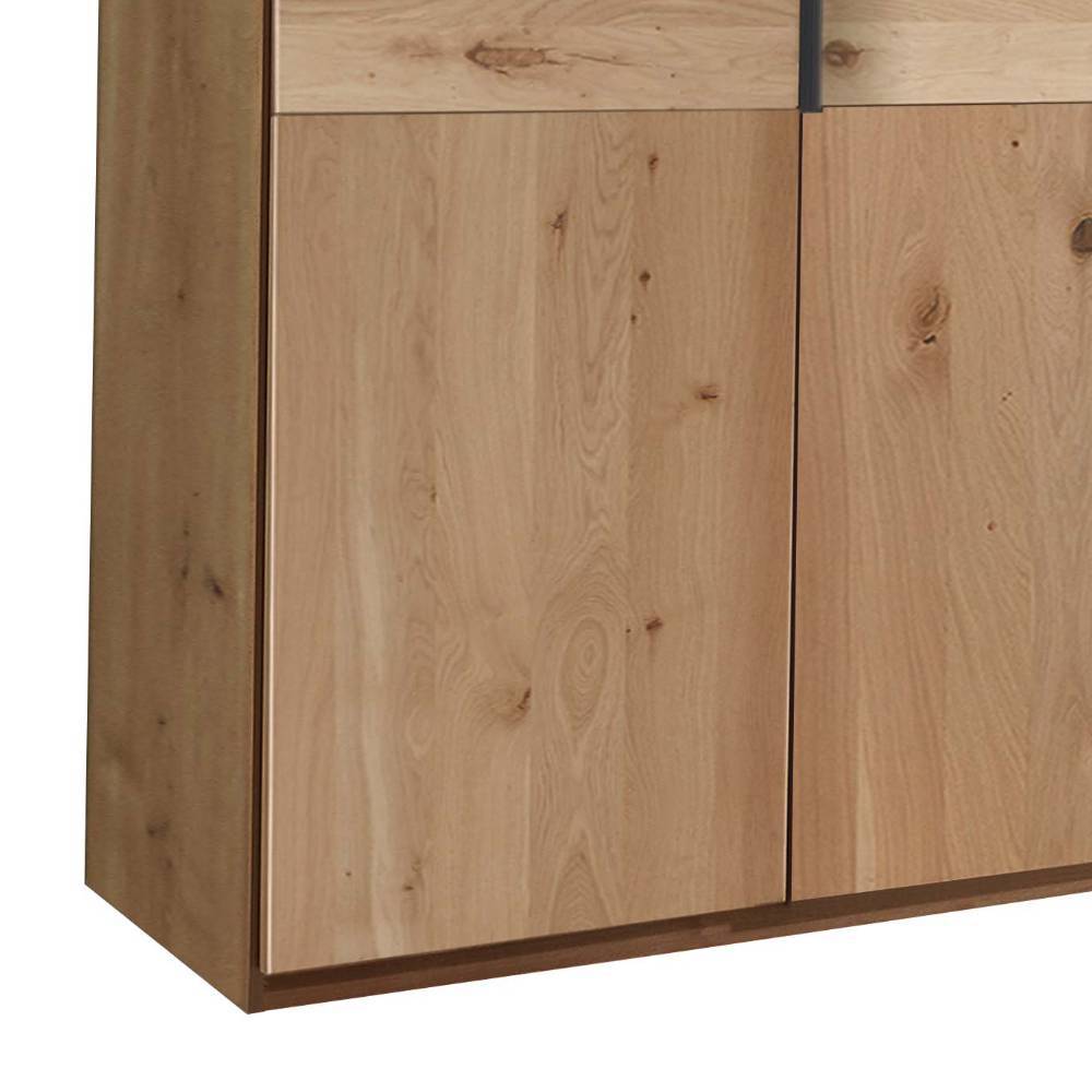 8-türiger Schrank in Eiche Bianco - Yanicas