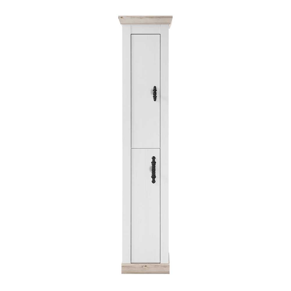 2-türiger Badezimmer Hochschrank im Country Style - Doules