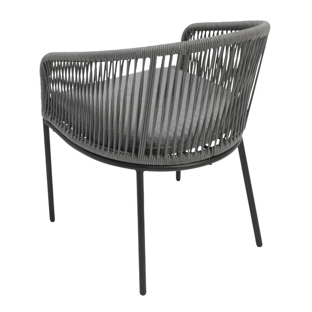 Gartensessel im Scandi Chic - Hawar (2er Set)