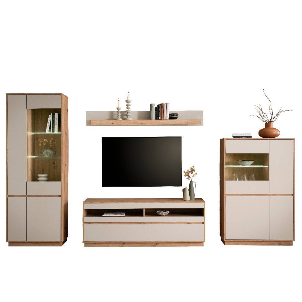 TV-Wohwandmöbel Set modern - Spain (vierteilig)
