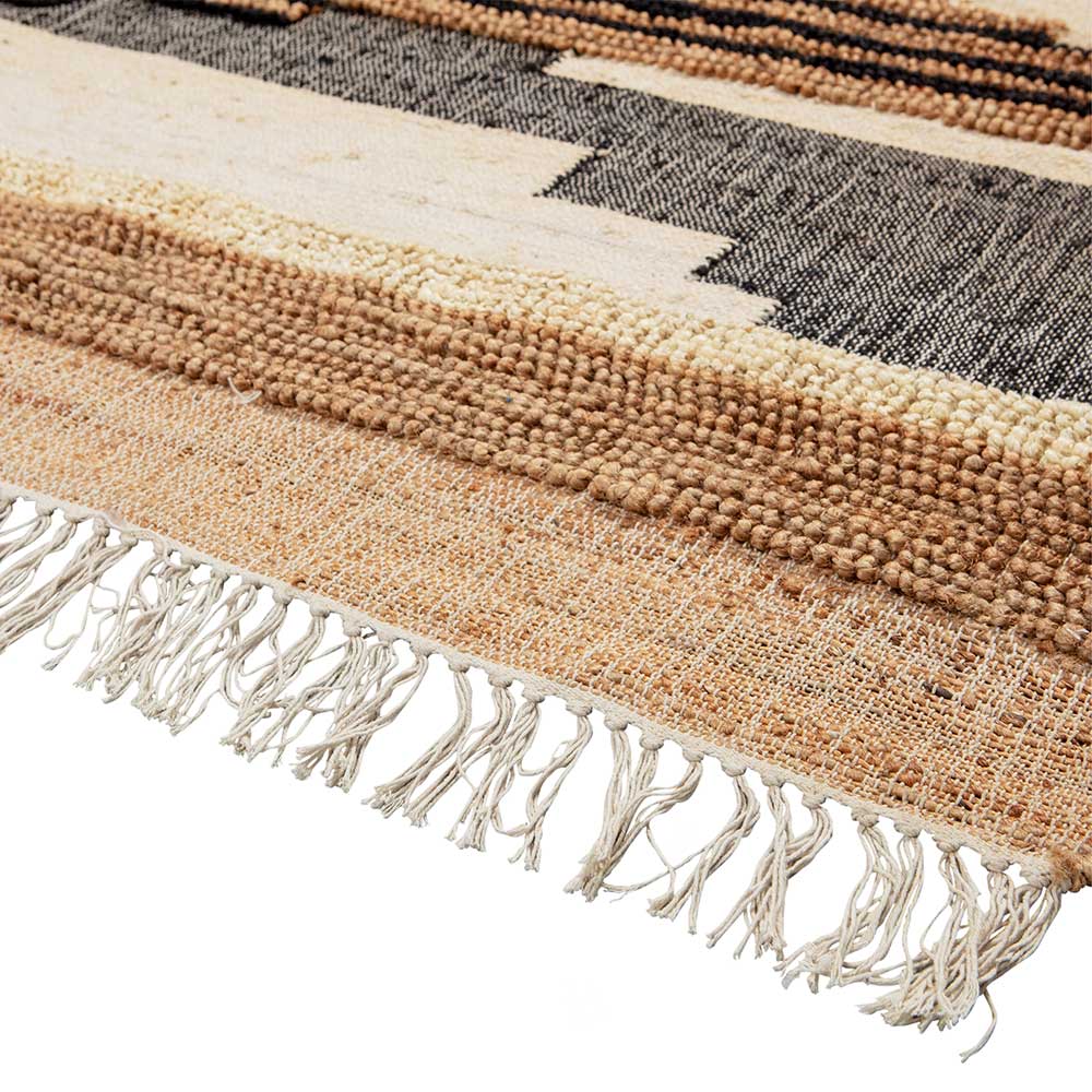 Ethno Style Teppich aus Naturmaterialien - Jesuisa