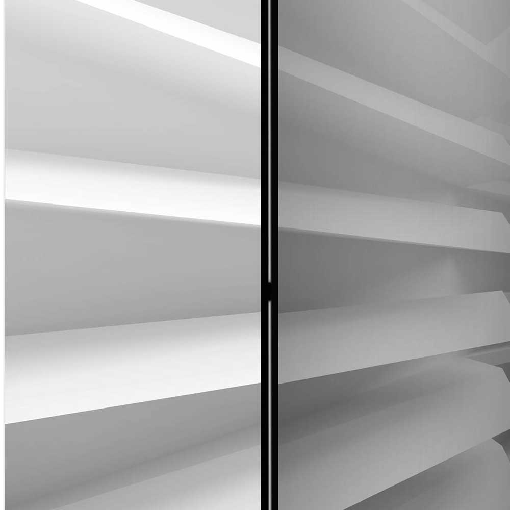 5 Elemente Paravent mit Leinwand Füllung - Tivegus