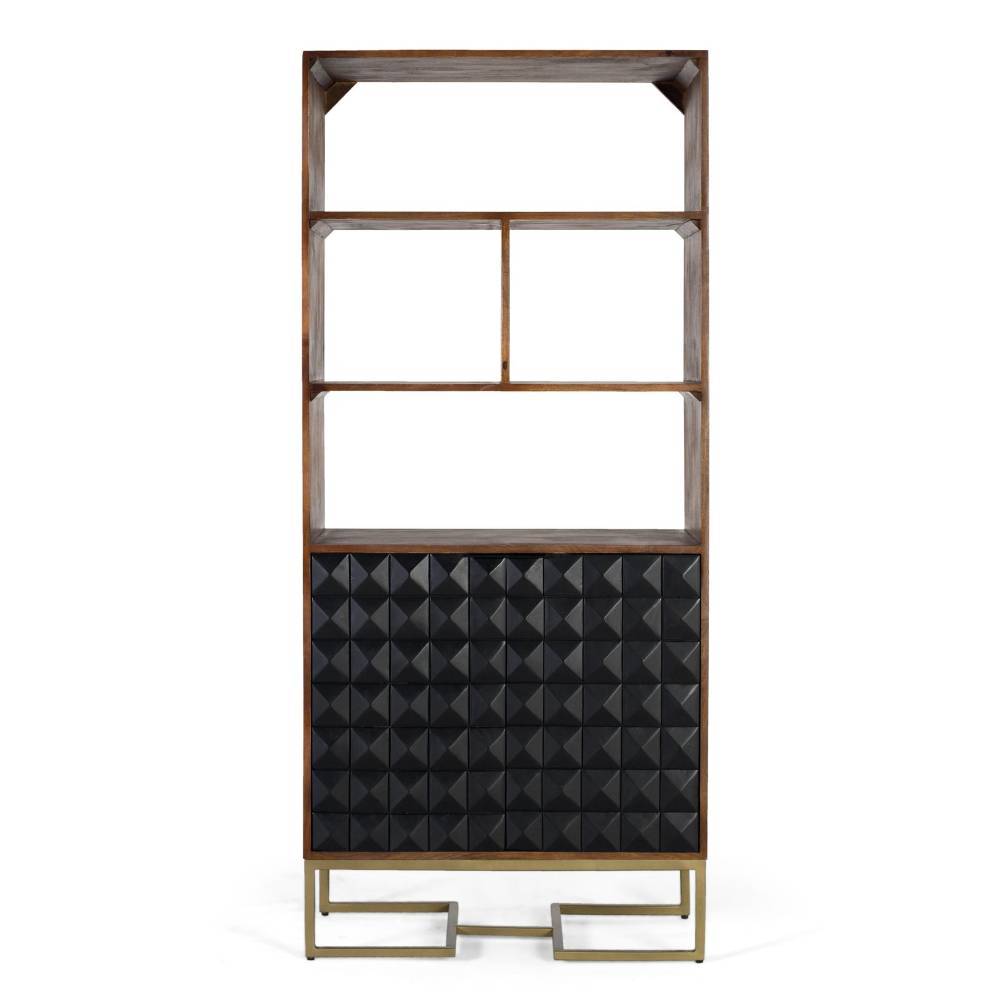 Design Standregal mit vier offenen Fächern - Crabina