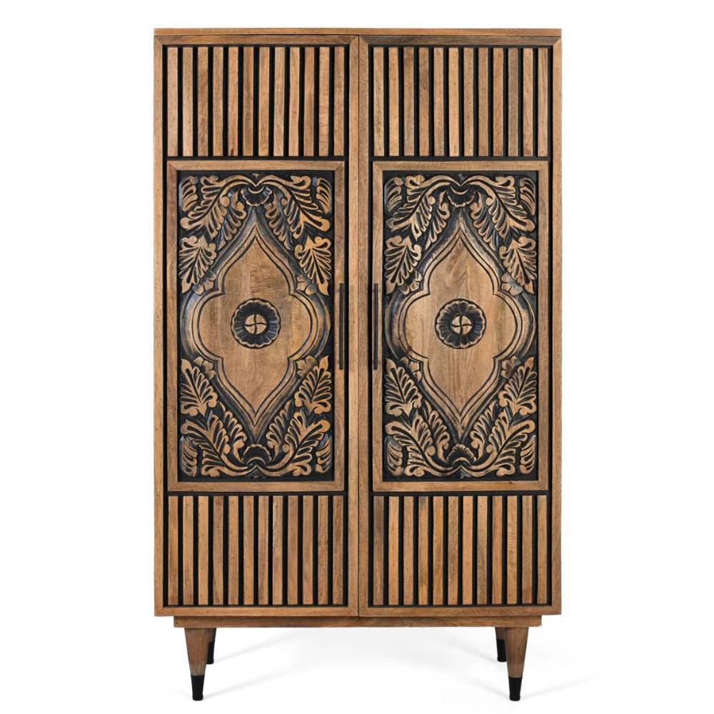 Massivholzschrank im Boho Style - Gomata