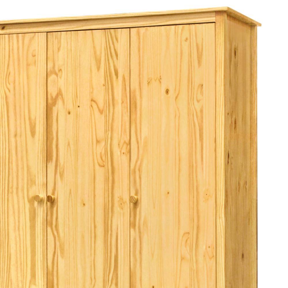 Landhaus-Schlafzimmerschrank aus Kiefer massiv - Ekorena