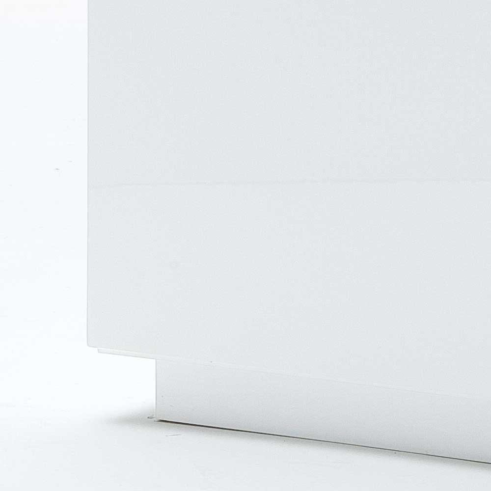 LED Sideboard Esino in Weiß Hochglanz
