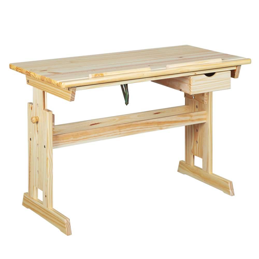 109x55 Kinder Schreibtisch höhenverstellbar - Cantabria