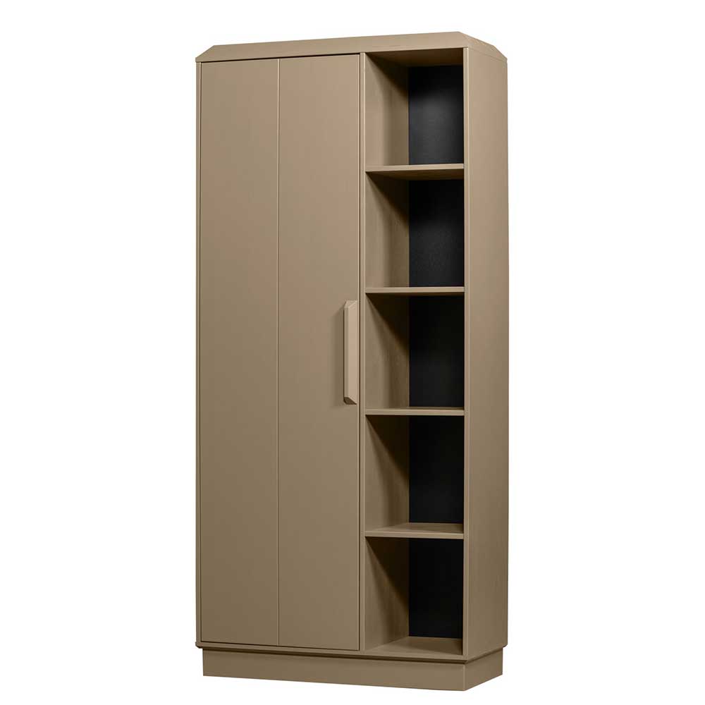 Teilmassiver Schrank in Schlammfarben - Isle
