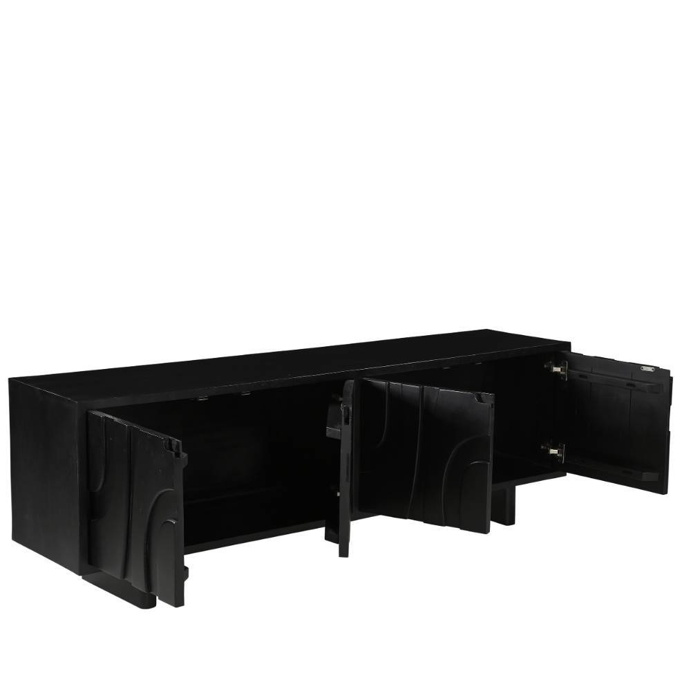 Design-TV-Lowboard mit vier Türen - Oglio
