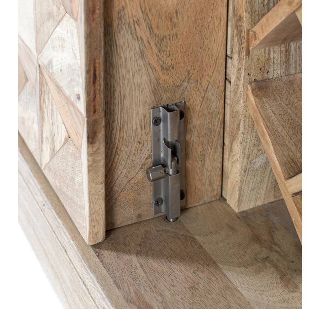Design-Barschrank aus Mangoholz - Store