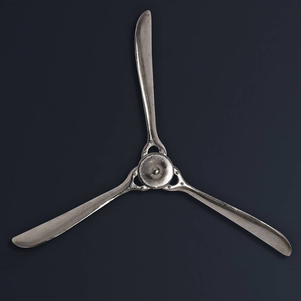 Wanddekoration Propeller mit drei Flügeln - Zafyra