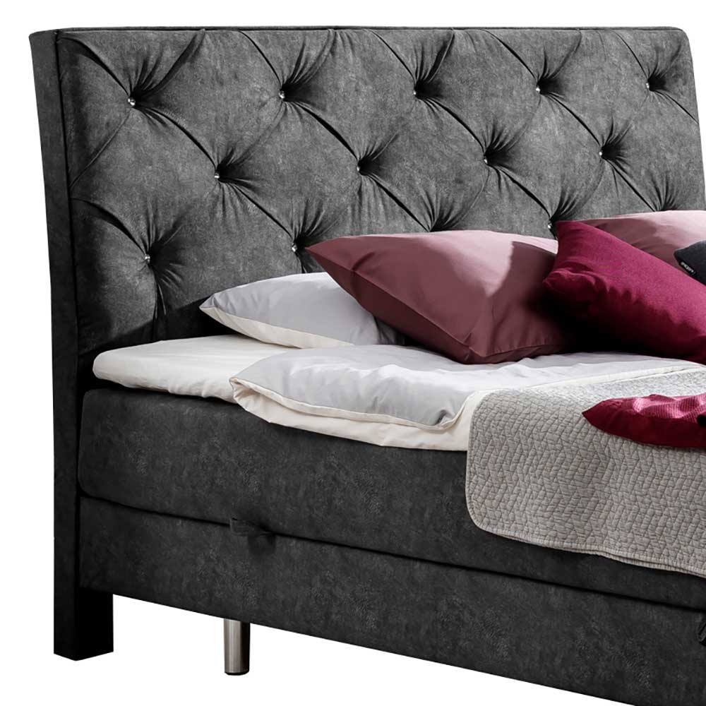 Boxbett mit Topper und Matratzen - Pluno
