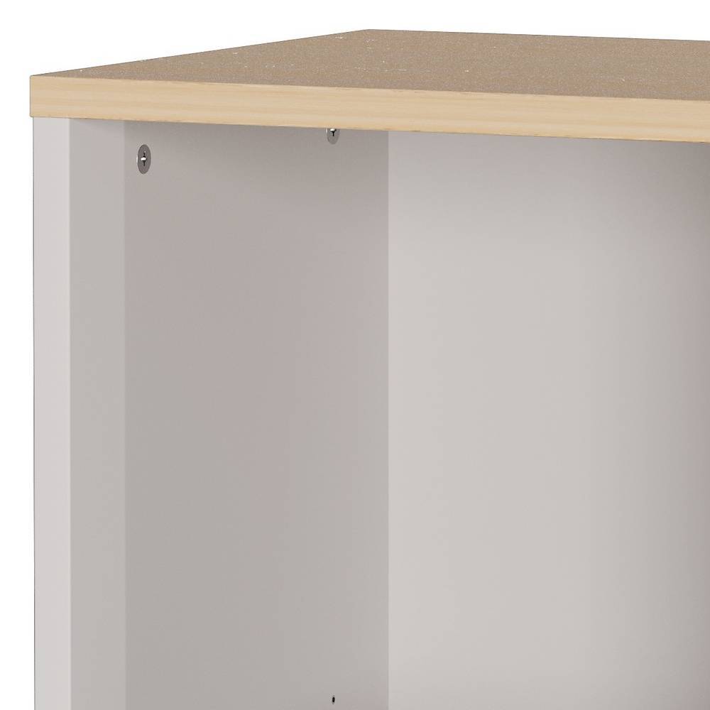 120cm hohes Aktenregal in Hellgrau - Andradan