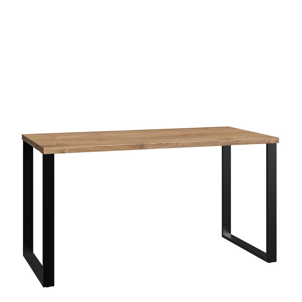 Schreibtisch mit Bügelgestell 140x75x70 cm - Uletria