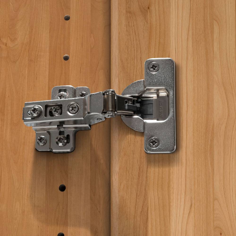 6-türiger Kleiderschrank teilmassiv - Yanicas