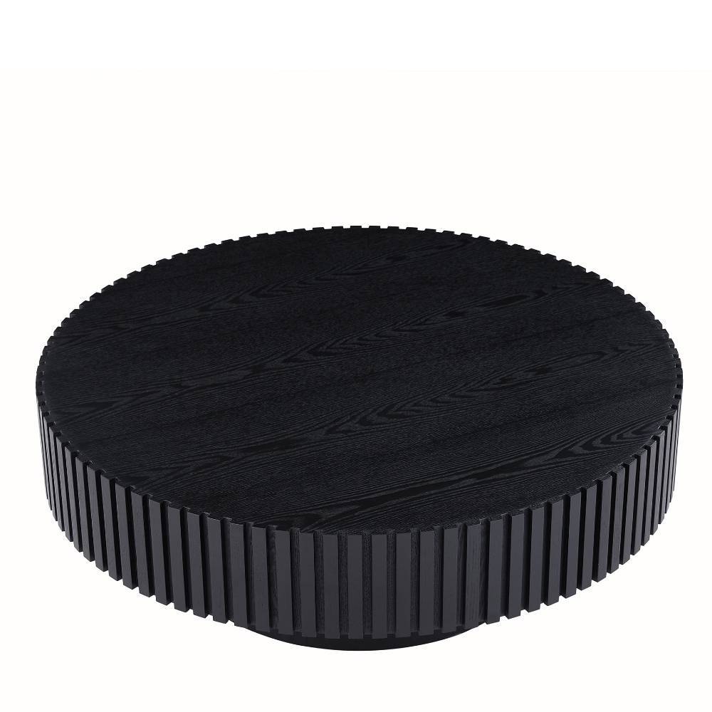 Wohnzimmer Designtisch in Schwarz - Monika