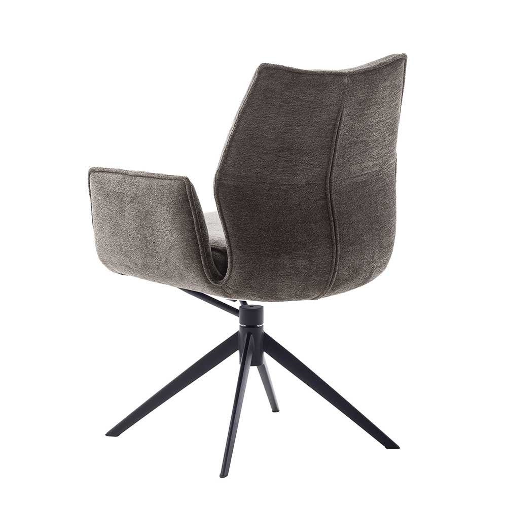 Esstisch-Sessel mit Taschenfederkern - Penzanca (2er Set)