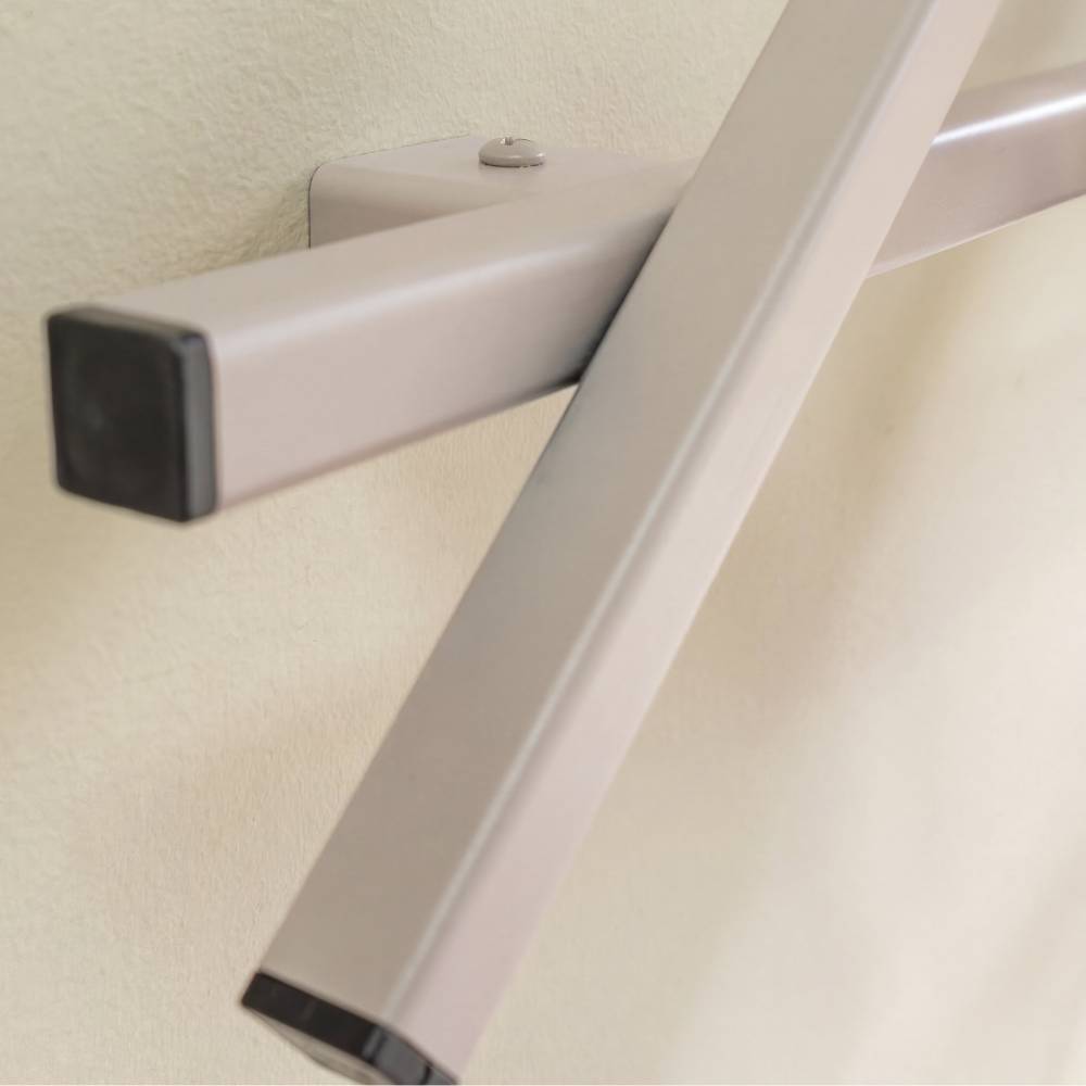 Design-Hängegarderobe in Taupe - Landira
