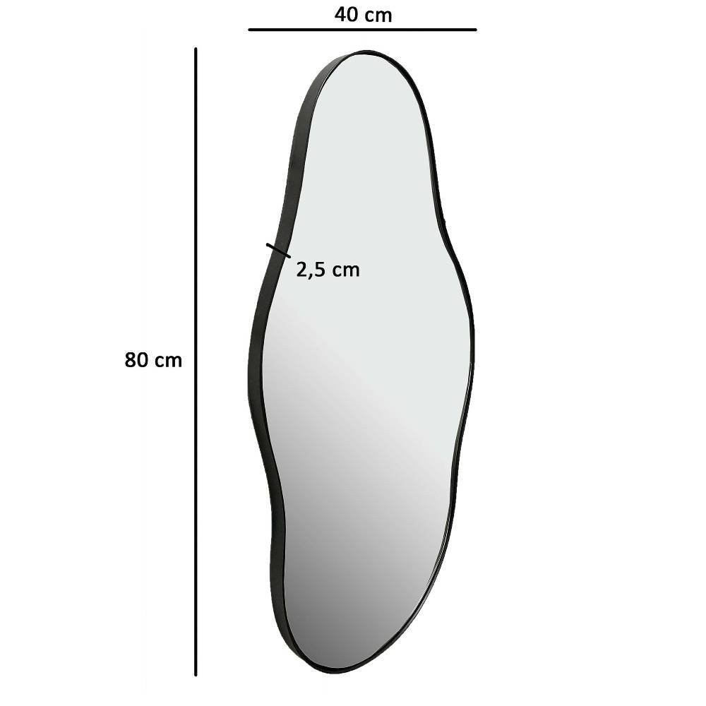 Hängespiegel in organischem Design - Eccossi