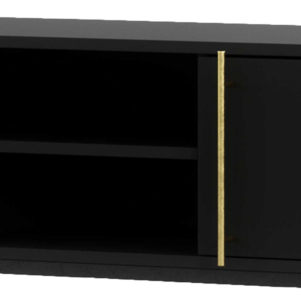 TV Lowboard in Schwarz - Groot