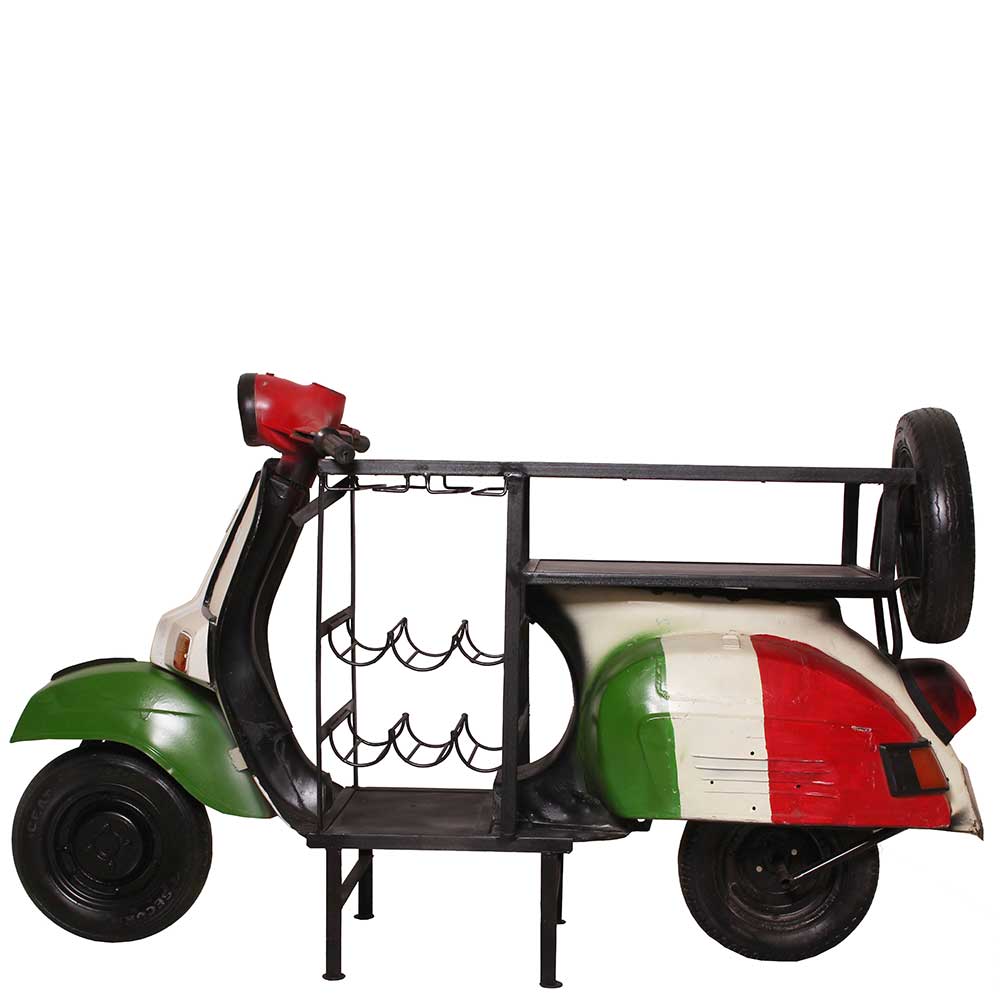 Motorroller Hausbar Italia Vintage Design - Nite