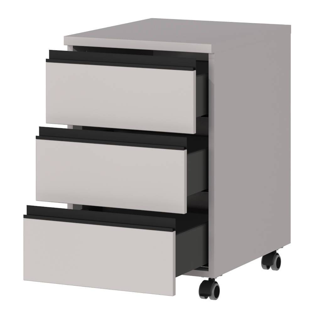 Schreibtisch und Rollcontainer Set - Great (zweiteilig)