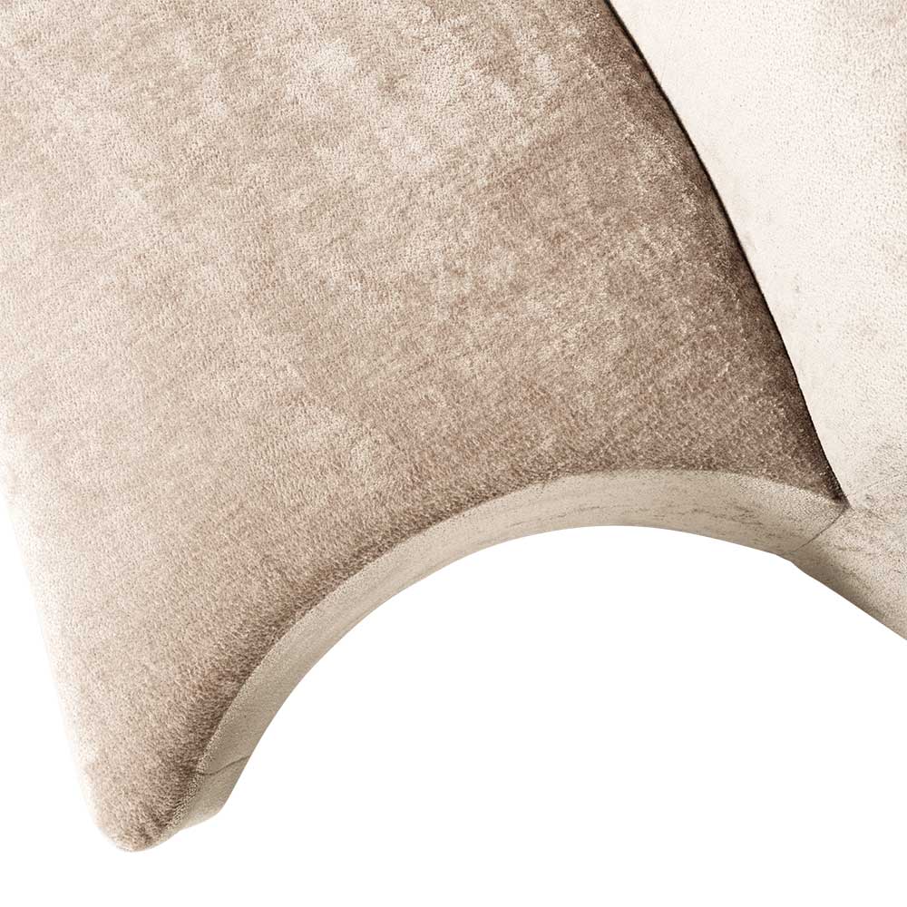 Modulsofa Zweisitzer Modul in Beige - Paryra
